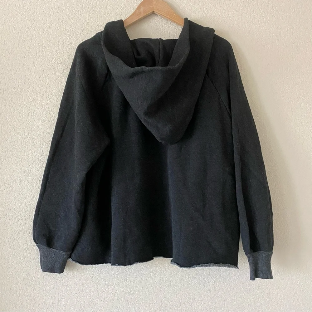 NEW Wildfox Hutton Lace Up Hoodie Sweater Large - Picture 3 of 7